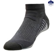Asics Ultra Comfort Ankle Running Socks, Black
