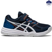 Asics Upcourt 4 PS Kid's Shoes, Blue/White | Bērnu Zāles Apavi
