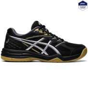 Asics Upcourt 4 GS Kid's Shoes, Black/Pure Silver