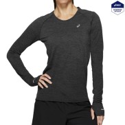 Asics Women's Long Sleeve Seamless Shirt, Black