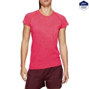 Asics Women's Seamless SS Texture Shirt, Laser Pink