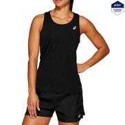 Asics Women's Silver Tank Top, Black