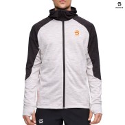 Bjorn Daehlie Active Men's Full Zip, Quiet Grey