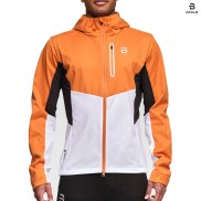 Bjorn Daehlie Coverage Men's Running Jacket, Orange