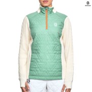 Bjorn Daehlie Half Zip Comfy Women's, Malachite Green