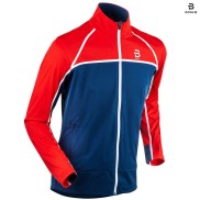 Bjorn Daehlie Men's Jacket Trace, Red/Blue