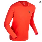 Bjorn Daehlie Men's Long Sleeve Flash, Red