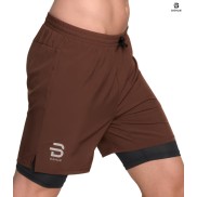 Bjorn Daehlie Run 2 in 1 Running Shorts - Men's