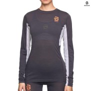 Bjorn Daehlie Sweater Training Wool LS Women's, Nine Iron