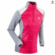 Bjorn Daehlie Women's Half Zip Comfy, Bright Rose