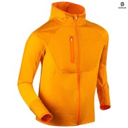 Bjorn Deahlie Full Zip Sweater, Orange