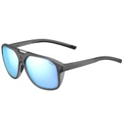 Bolle Arcadia Sunglasses, Black Frost, Sky Blue Polarized