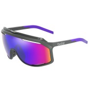 Bolle Chronoshield Sunglasses, Titanium Matte, Volt Ultraviolet