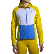 Brooks Canopy Women's Jacket, Golden Hour/Violet Dash