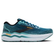 Brooks Ghost Max 2 Men's Shoes, Moroccan Blue/Aqua/Orange Pop