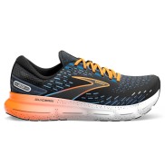 Brooks Glycerin 20 Men's Shoes, Black/Classic Blue/Orange