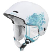 Cairn Ski Helmet Meteor, Mat Blue Shade Flower 55/56 | Sieviešu Slēpošanas Ķivere 