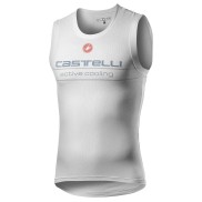 Castelli Active Cooling Men's Sleeveless, Silver Grey
