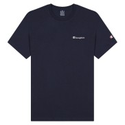Champion Crewneck Chest Logo Men's T-Shirt, Navy