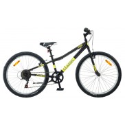 Classic Star 24'' Kids Bike, Black/Yellow