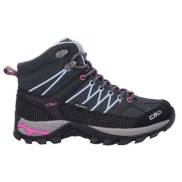 CMP Rigel Mid Women's WP Boots, Titanio/Skyway