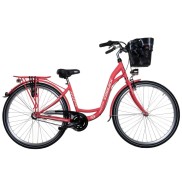 Cossack Woman's Bike Luna 28''/3 Speed, Raspberry