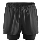 Craft ADV Essence 2-in-1 Stretch Shorts Men's, Black