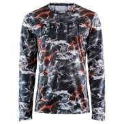 Craft Vent Men's Mesh LS Tee, Multi/Black