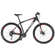 Cross GRX 827 Traction SL3 29'' MTB Bike, Black/Red