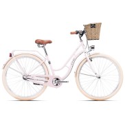 CTM Fiore 28'' Women's City Bike, Light Pink Pearl