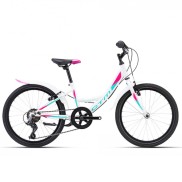 CTM Maggie 2.0 Kids Bike 20'', White Pearl Turquoise