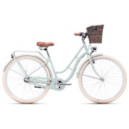 CTM Summer 28'' Women's City Bike, Sage/Silver