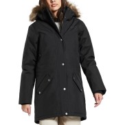 Didriksons Arina Girls Parka, Black