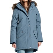 Didriksons Arina Girls Parka, Clay Blue