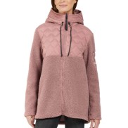 Didriksons Bibi Women's Full-Zip, Faded Wine