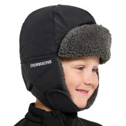 Didriksons Biggles Kids Cap, Black