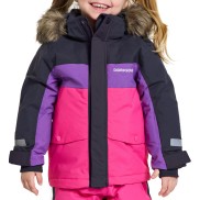 Didriksons Bjärven Kids Parka, True Pink