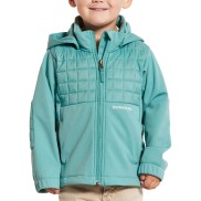 Didriksons Briska Kids Jacket, Turquoise Aqua
