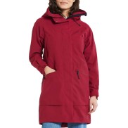 Didriksons Ilma 6 Women's Parka, Ruby Red