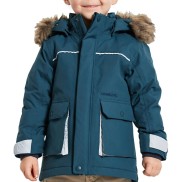Didriksons Kure 5 Kid's Parka, Dive Blue