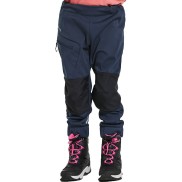 Didriksons Lovet 6 Kids Softshell Pants, Navy