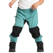 Didriksons Lovet Kids Softshell Pants, Turquoise Aqua