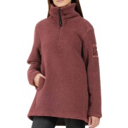 Didriksons Marina Women's Half-Zip, Old Rust
