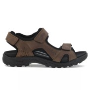 Ecco Onroads Men's Sandals, Brown/Black