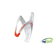Elite Bottle Cage White/Red