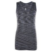 Endurance Acir Jr. Melange Seamless Girls Top, Black