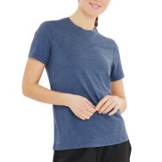 Endurance Alvaly Women's Melange S/S Tee, Ocean Blue