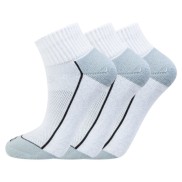 Endurance Avery Quarter Socks 3-pack, White