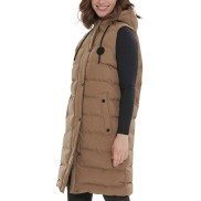 Endurance Chief Women's Long Puffer Vest, Pine Bark
