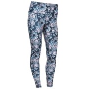 Endurance Franzine Printed Women's Tights, Blue Print